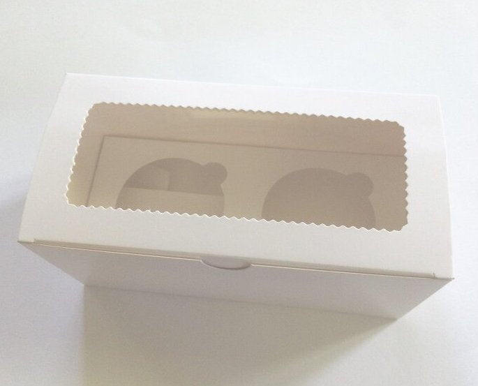 Cupcake Muffin Box 2er Cup Large