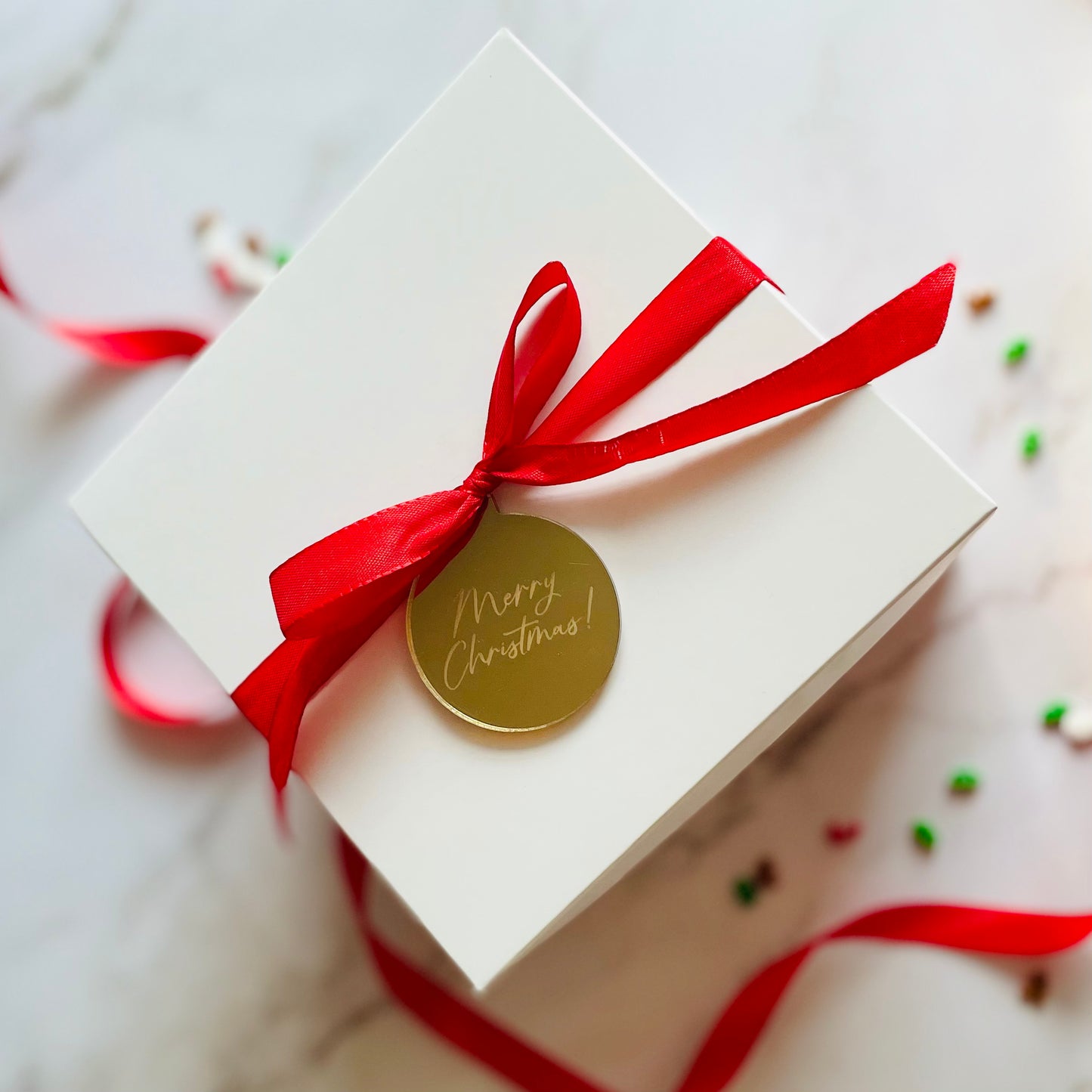 Mini Brownie Weihnachtsbaum