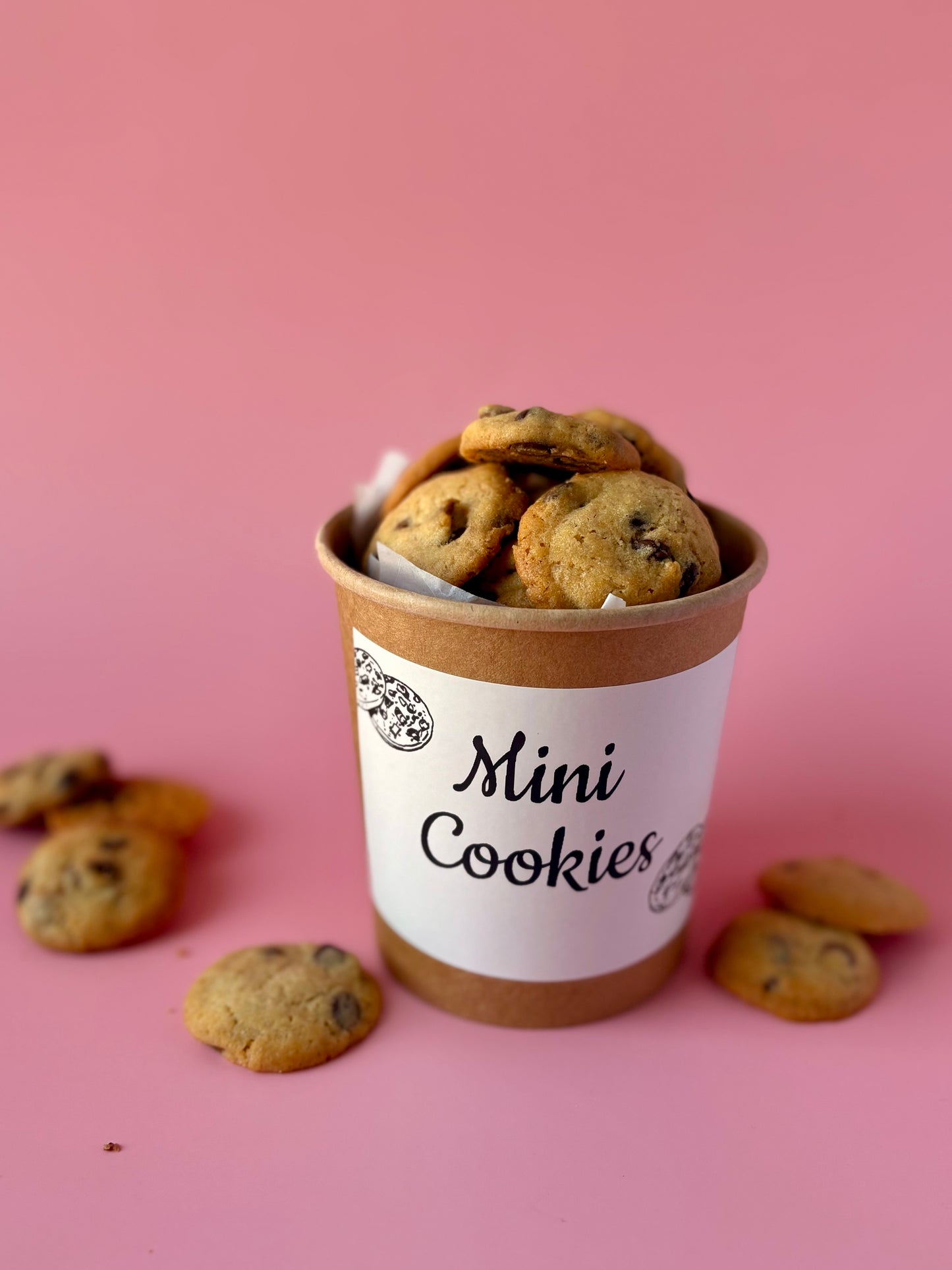 Mini Cookies Bucket – Chocolate Chip 🍪
