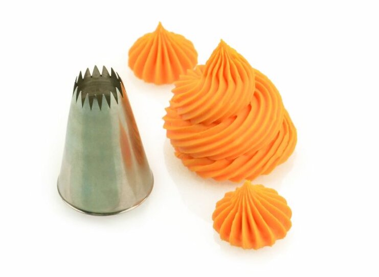 Französische Tülle Garniertülle 16 mm Edelstahl