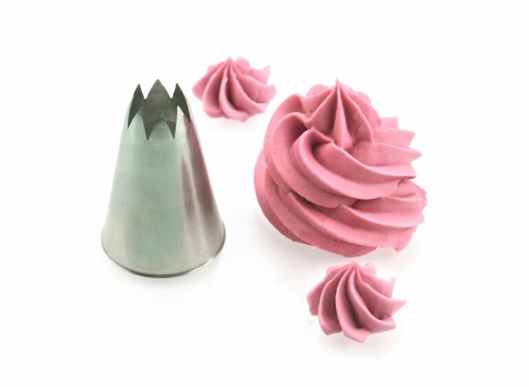 Sterntülle 13 mm Garniertülle Edelstahl