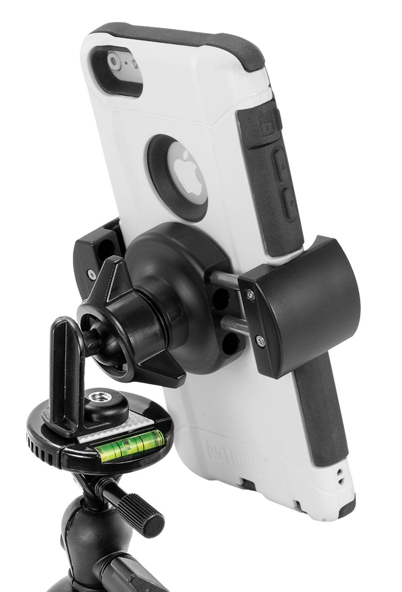 11 Zoll Stativhalterung mit Telefonhalterung für Video Einzelhandel Schwarz