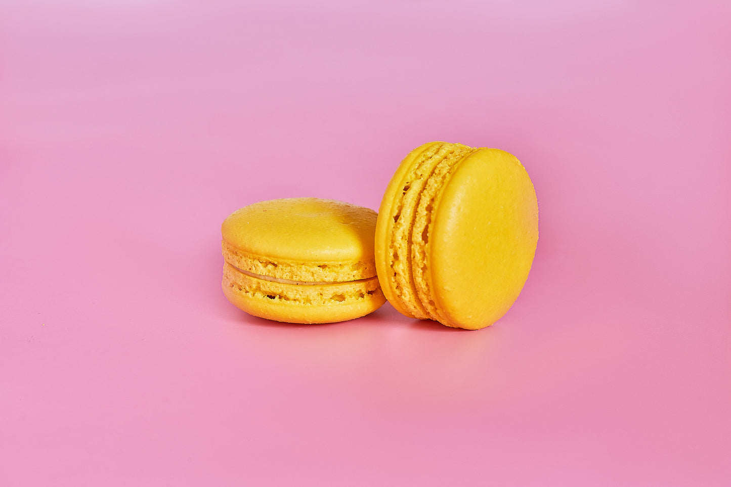 Zitrone & Vanille Macaron