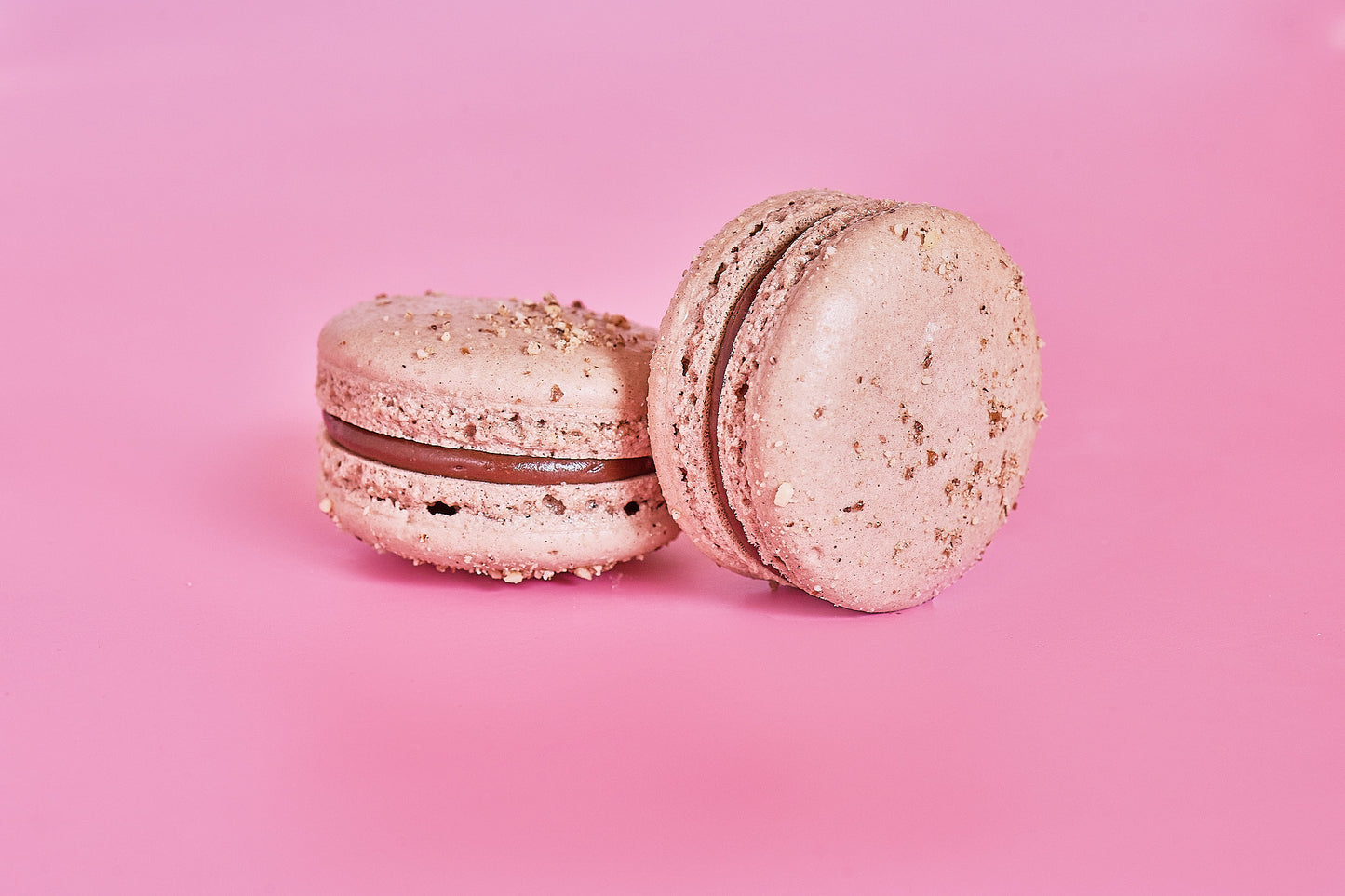 Haselnuss & Nutella Macaron