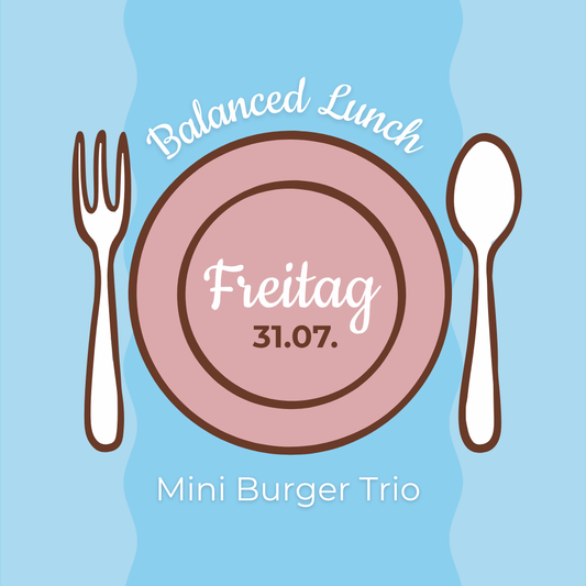 Lunch 31.07: Mini Burger Trio