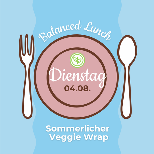Lunch 04.08: Sommerlicher Veggie Wrap