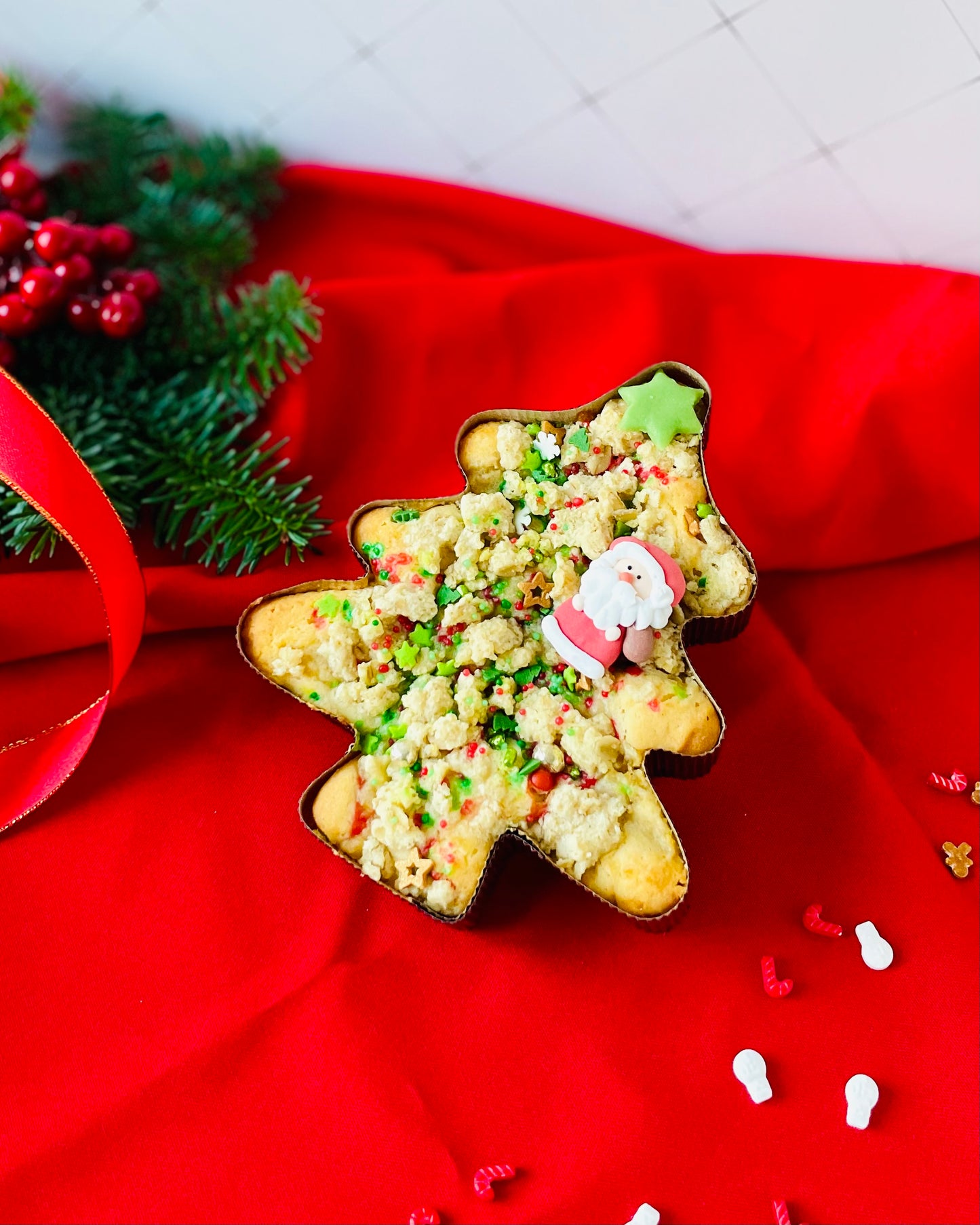 Weihnachtsbaum Blondies