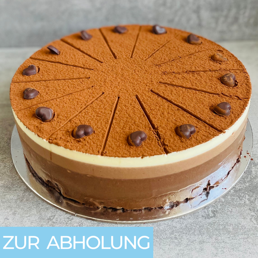 Dreifache Schoko-Mousse