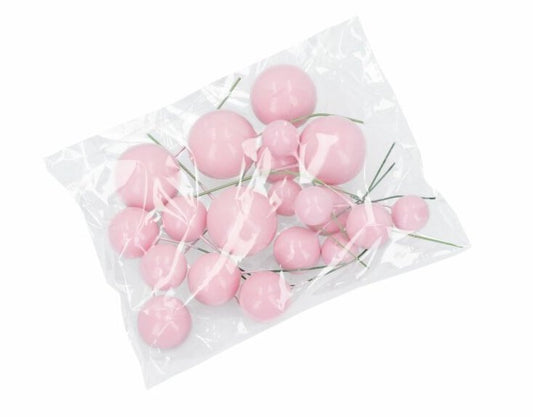 Ballons Bubbles Einstecker 20 Stk. - Rosa