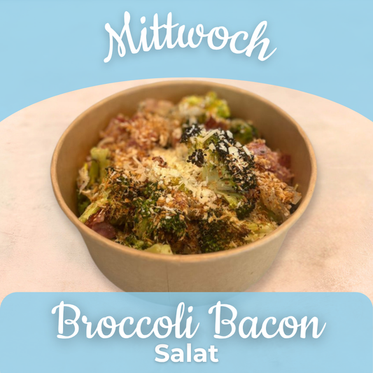 Lunch 2.09: Broccoli Bacon Salat