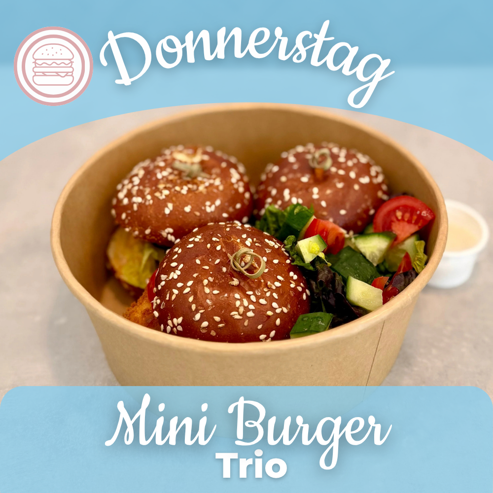 Lunch 01.10: Mini Burger Trio