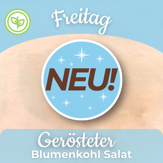 Lunch 4.09: Gerösteter Blumenkohl Salat