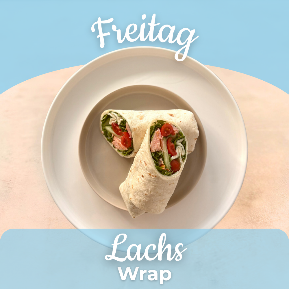 Lunch 11.09: Lachs Wrap