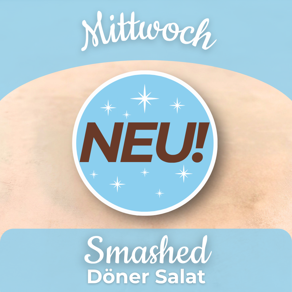 Lunch 16.09: Smashed Döner Salat