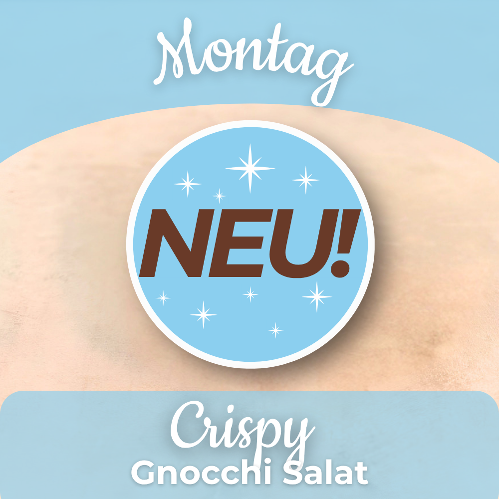 Lunch 12.10: Crispy Gnocchi Salat