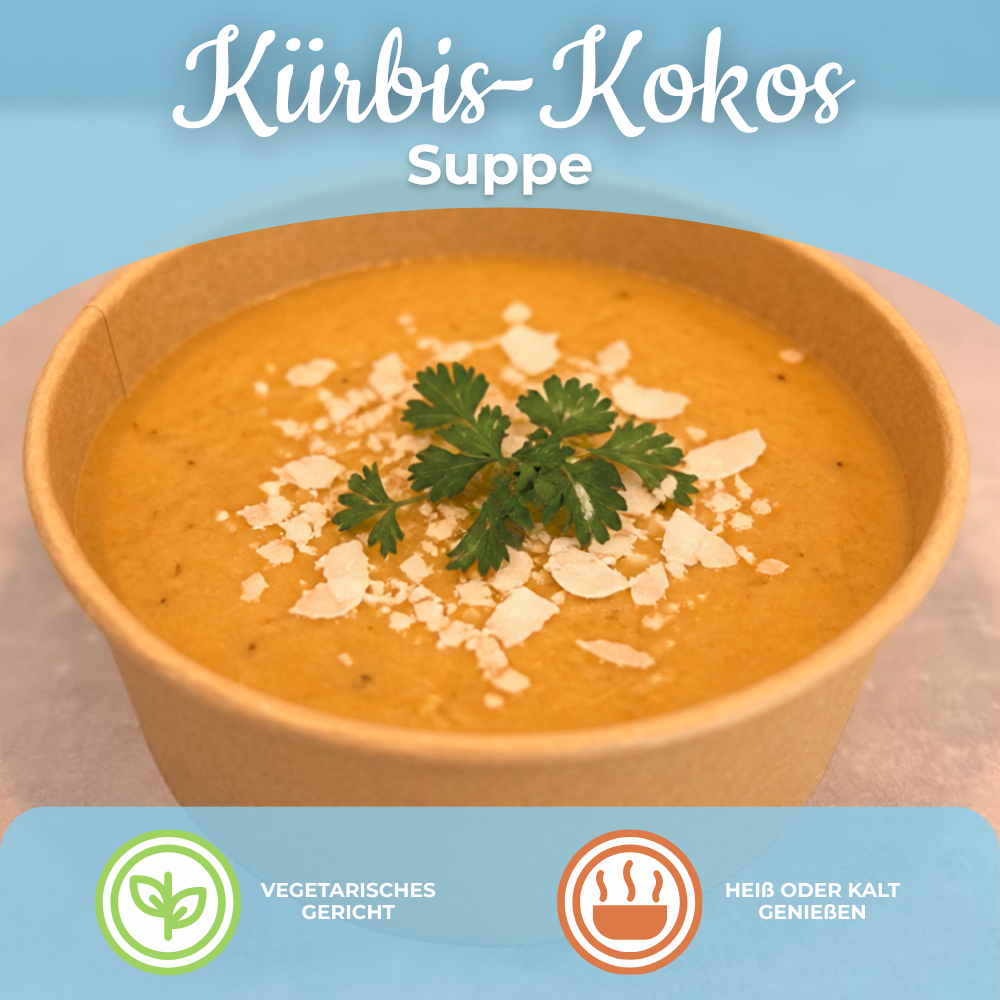 Freitag 6.11: Kürbis-Kokos-Suppe