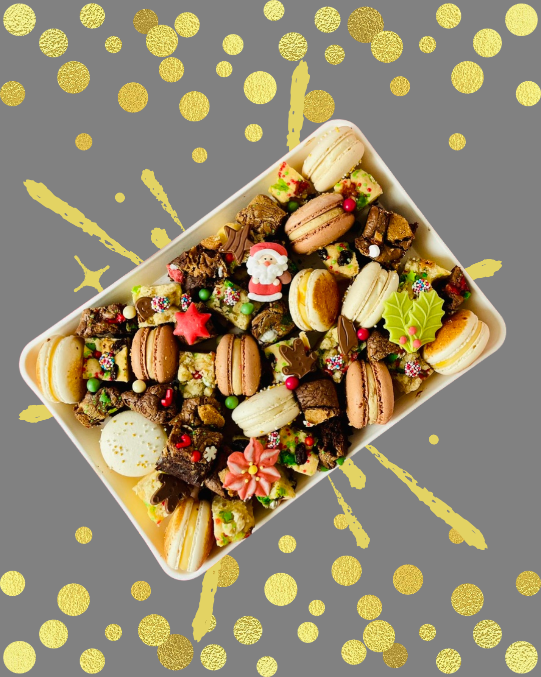 Dessert Platten für Silvester